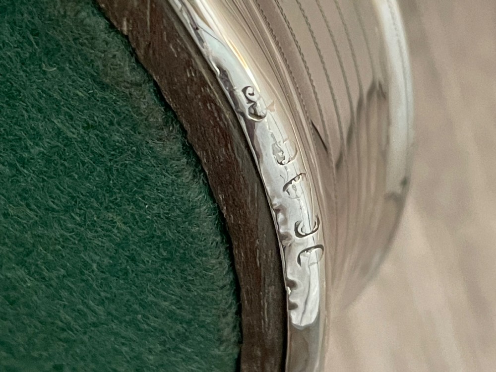 George III Silver Decanter Wine Coaster View VI