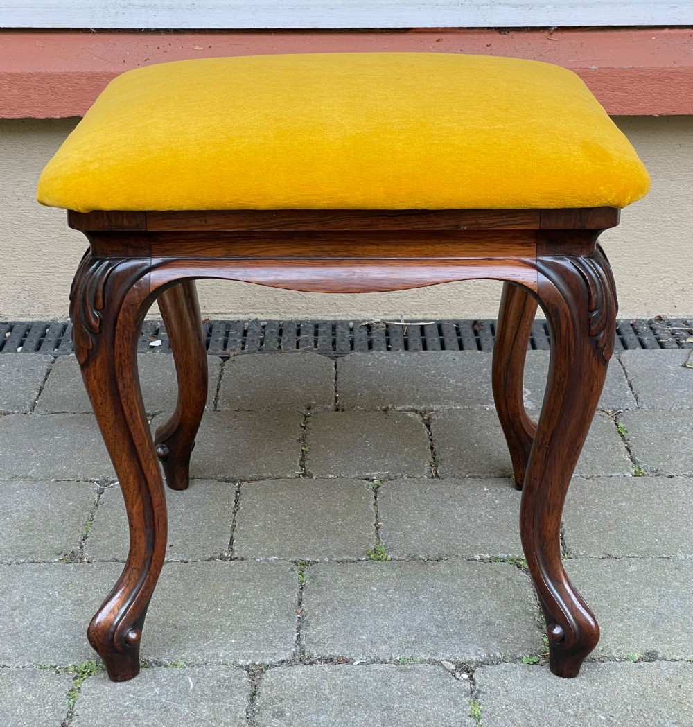 Victorian Rosewood Stool