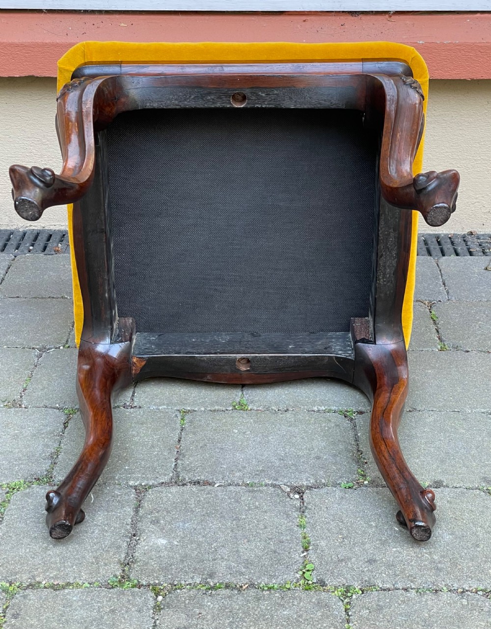 Victorian Rosewood Stool View V