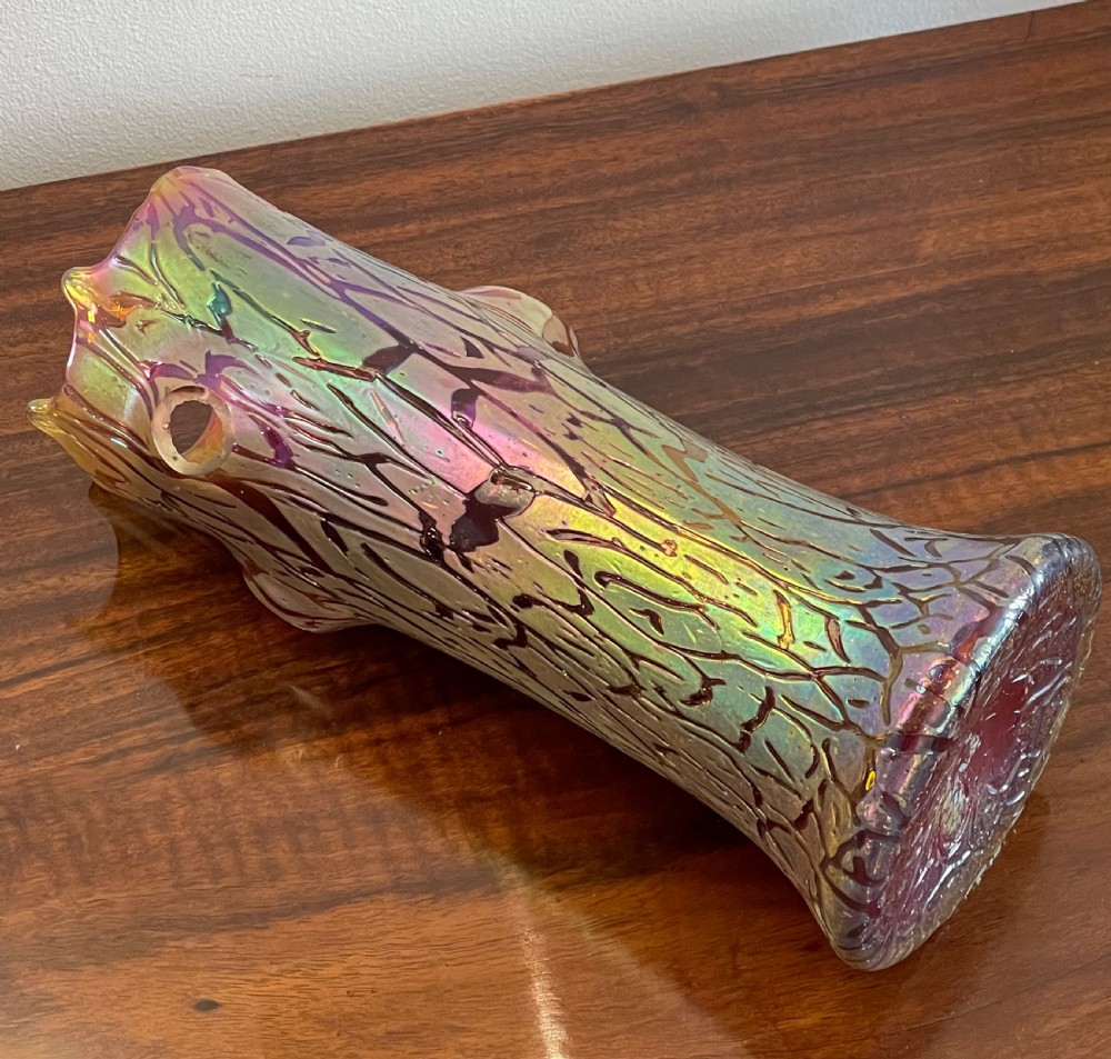 Rare Tree Trunk Vase by Josef Rindskopf  View II