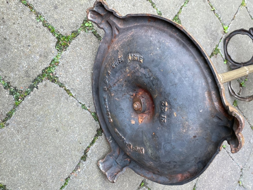 French Cast Iron Stick Umbrella Stand View V