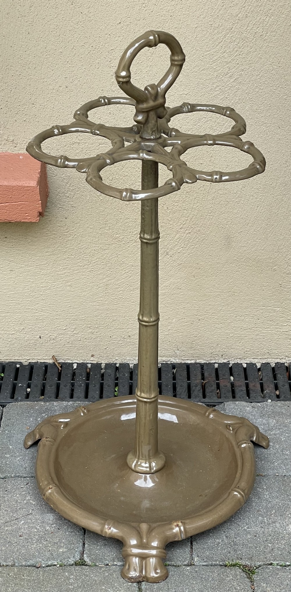 French Cast Iron Stick Umbrella Stand