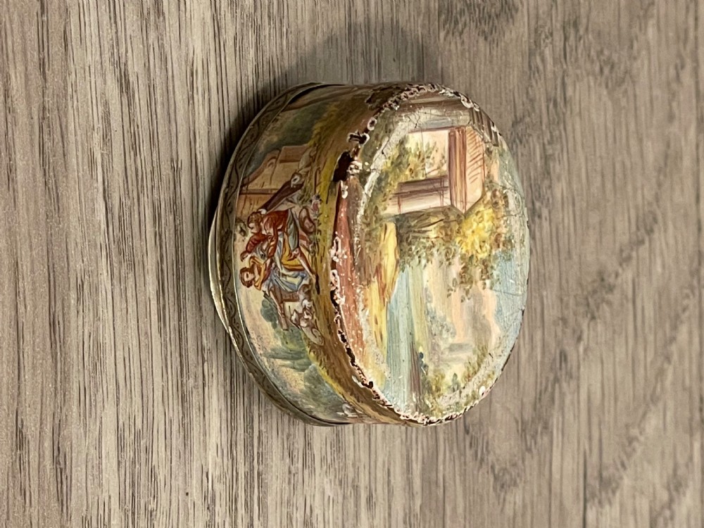 Austrian Vienna Enamel Snuff Box View V