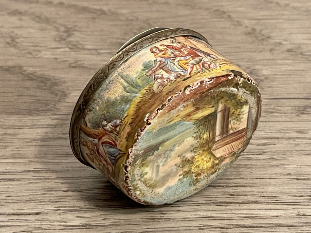 Austrian Vienna Enamel Snuff Box View VI