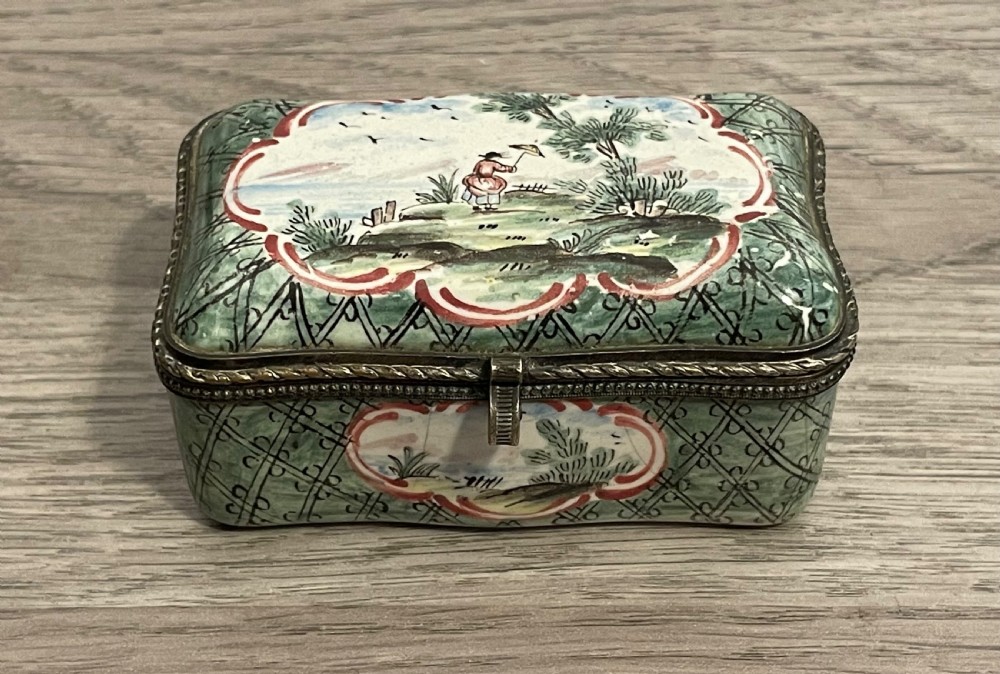 18th Century Chinoiserie Table Box by Veuve Perrin