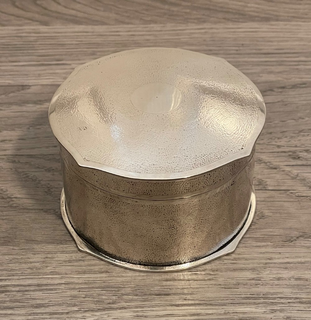 Chinese Solid Silver Box, Hung Chong