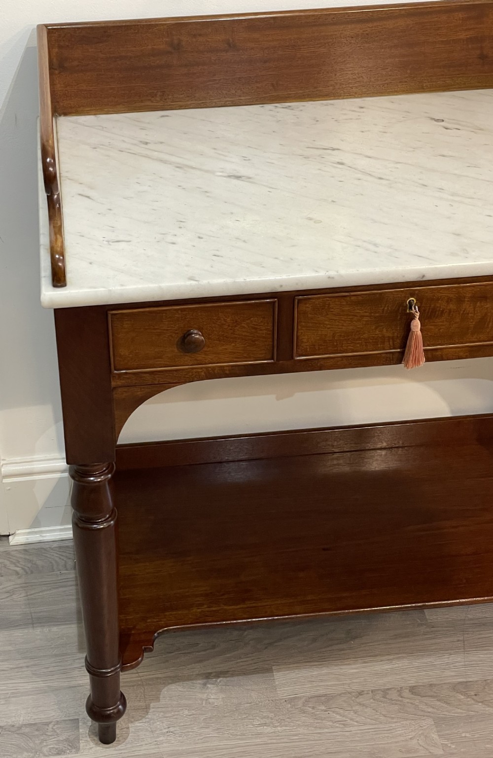 Super Quality Regency Mahogany Washstand Dressing Table View II