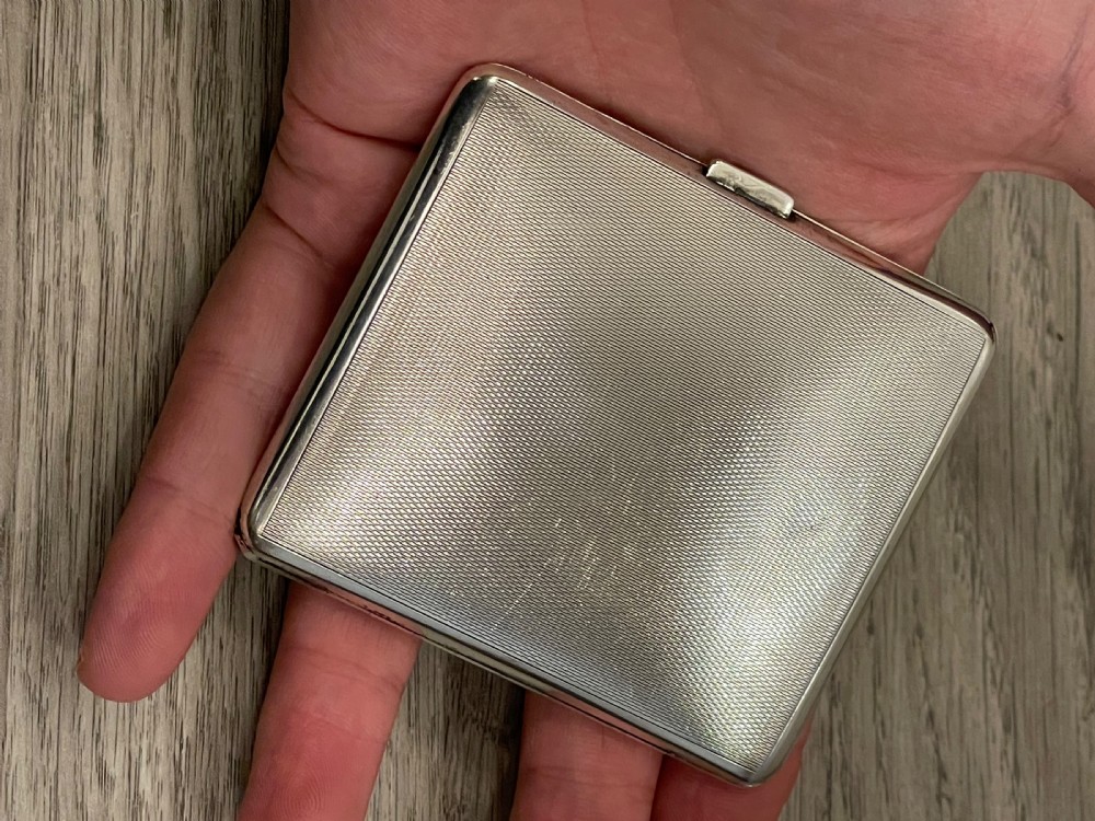 George V Silver & Enamel Cigarette Case by Asprey View VI