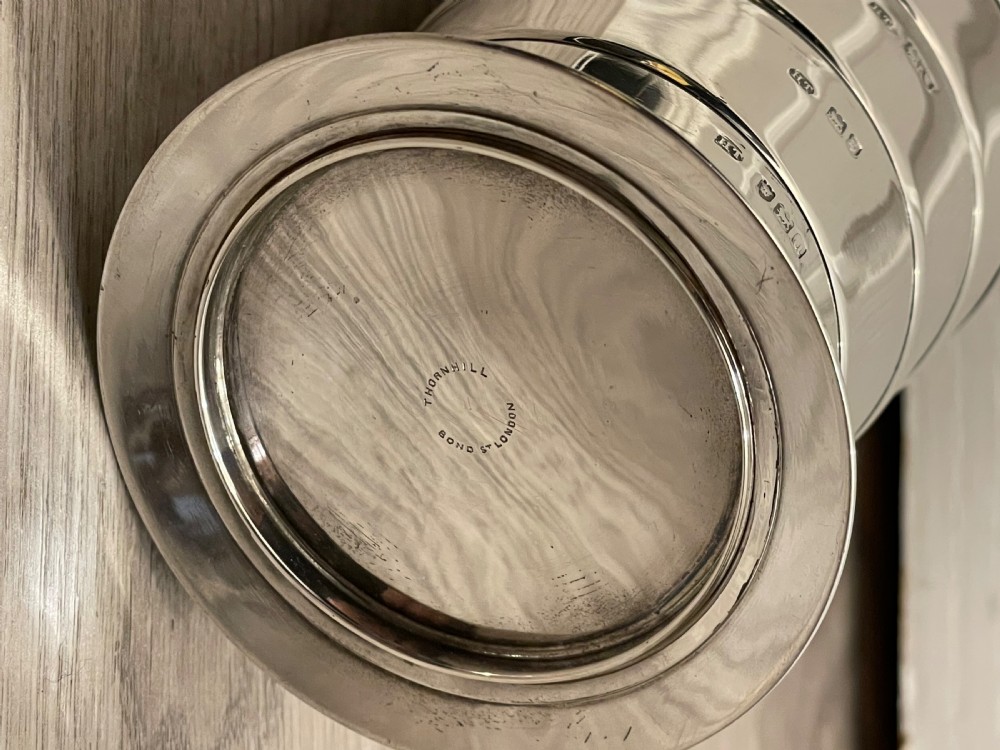 Quality Victorian Silver Collapsible Picnic Beaker by Thornhill London View III