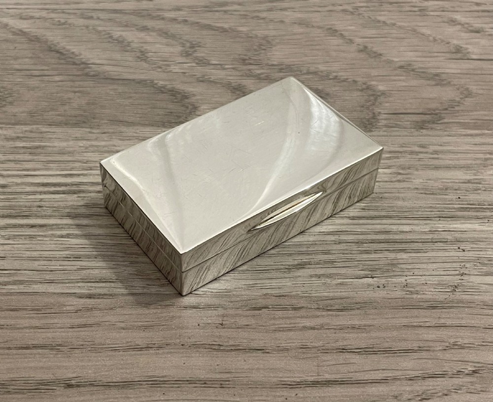 George V Silver Snuff Box, 1930