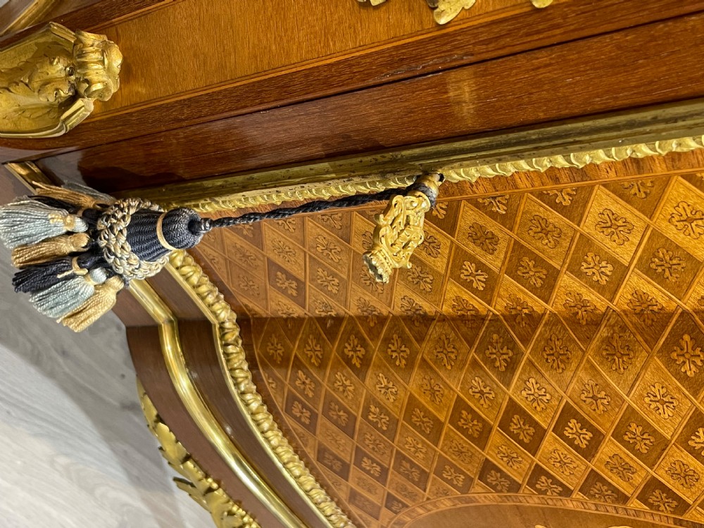 French Kingwood and Ormolu Cabinet by Francoise Linke View VI