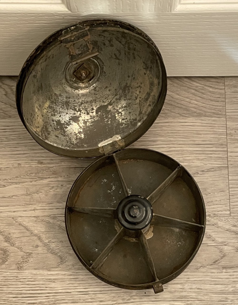 19th Century Toleware Spice Tin View IV