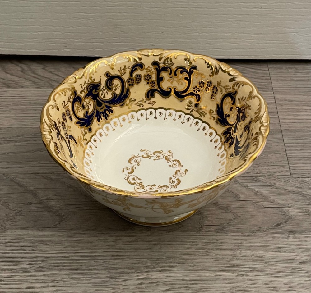 Beautiful 19th Century Slop Bowl by Coalport, c1840