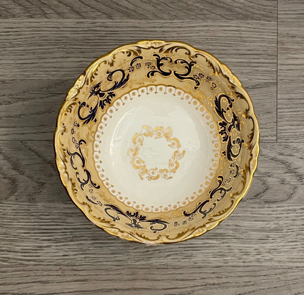 Beautiful 19th Century Slop Bowl by Coalport, c1840 View III