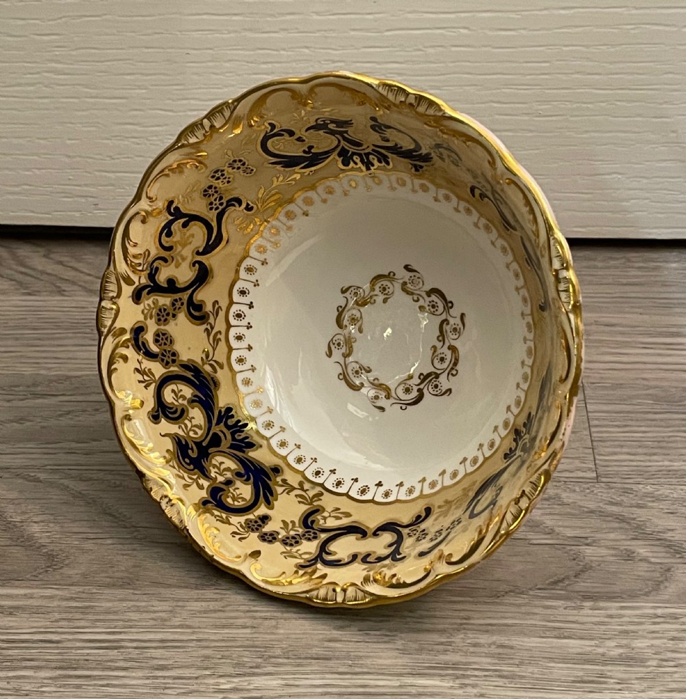 Beautiful 19th Century Slop Bowl by Coalport, c1840 View VI