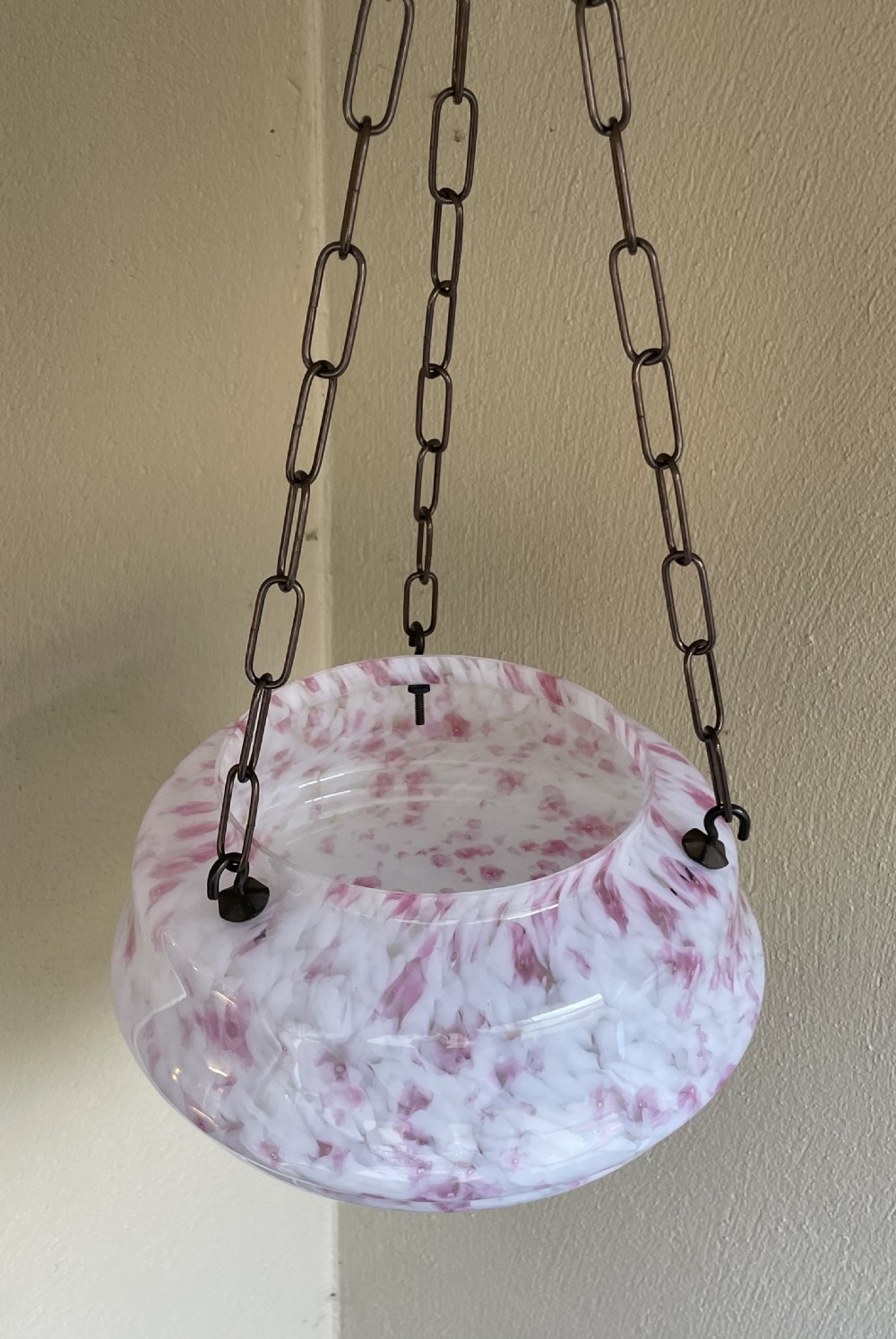 Art Deco Hanging Ceiling Light Plafonnier, With Lighting Kit View III