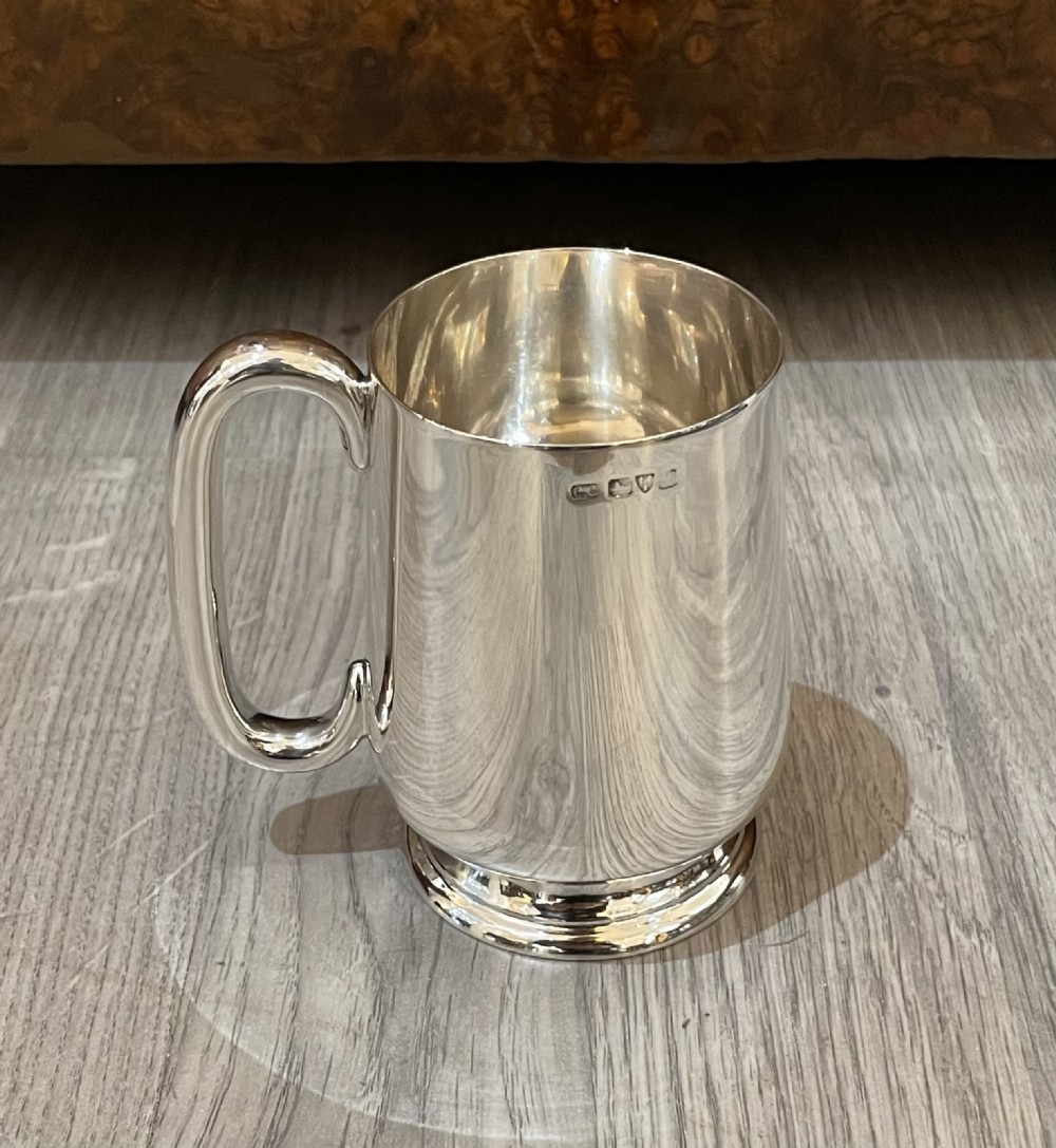 Edwardian Silver Christening Mug, Chester