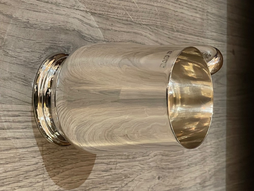 Edwardian Silver Christening Mug, Chester View V