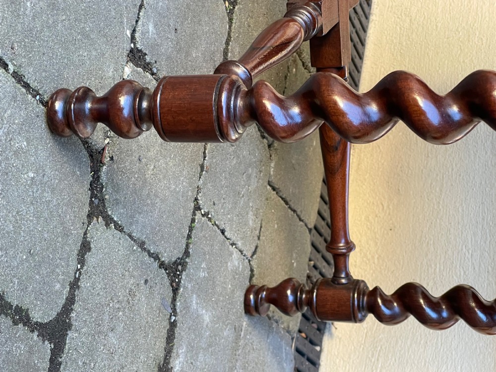 Quality Victorian Rosewood Stool View VIII