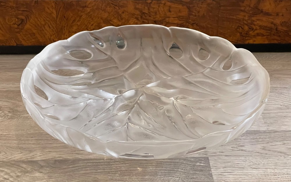 Impressive Lalique Glass Centrepiece Bowl