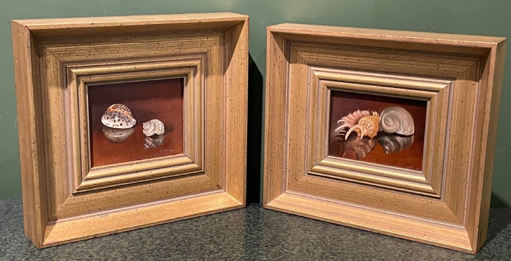 Pair of Still Life Oil Paintings by Mary Koski b1929