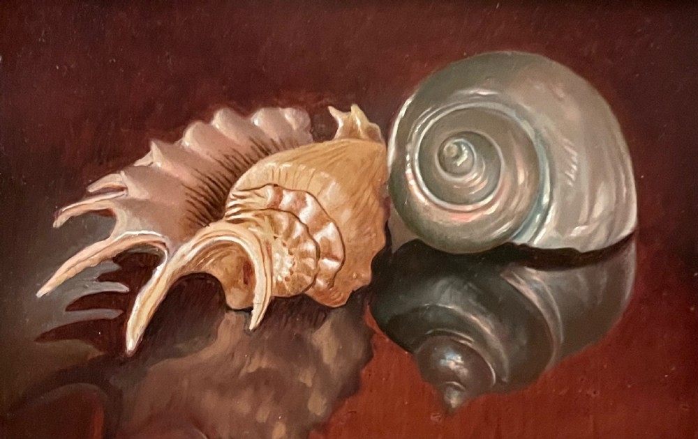 Pair of Still Life Oil Paintings by Mary Koski b1929 View V