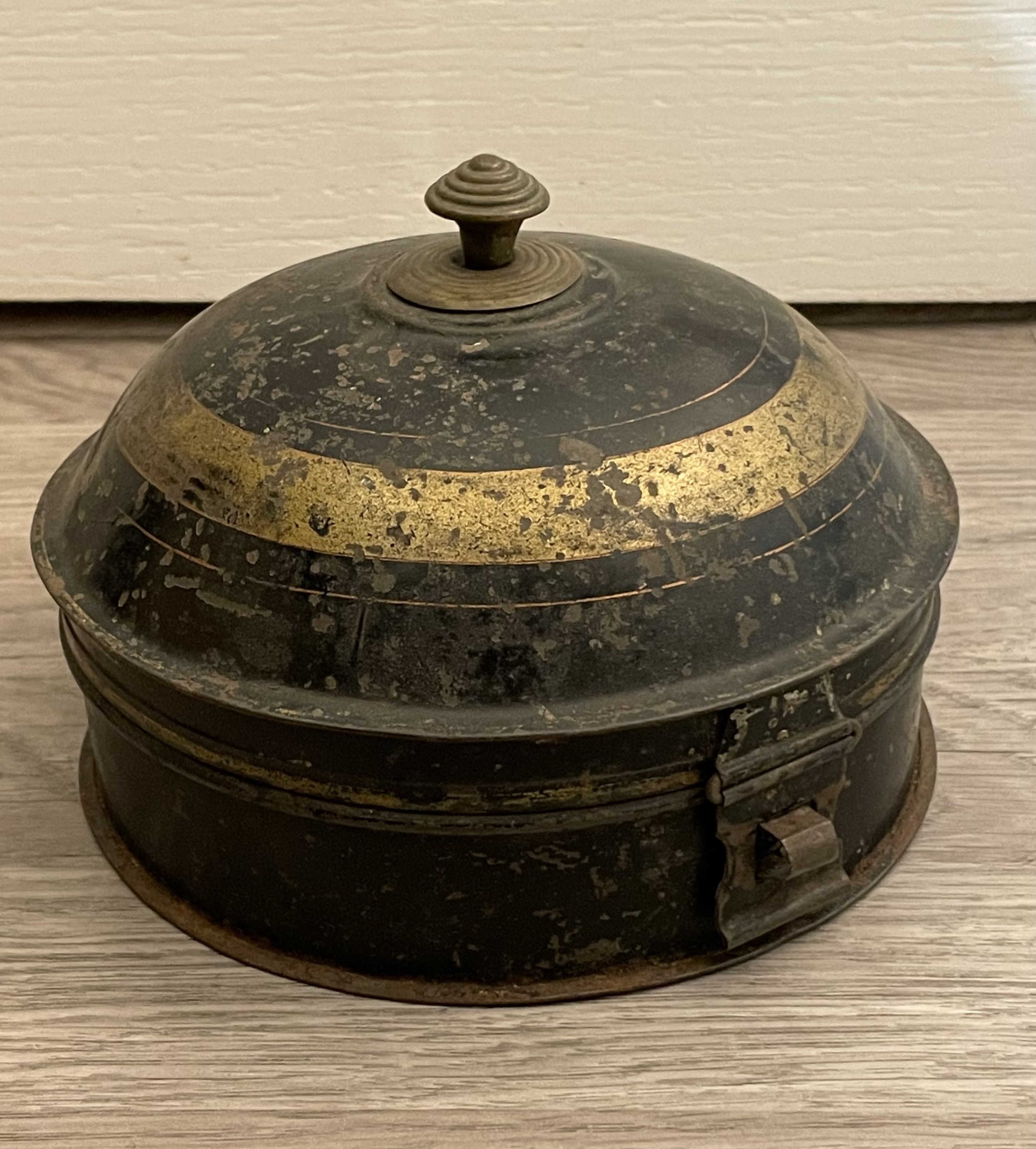 19th Century Toleware Spice Tin
