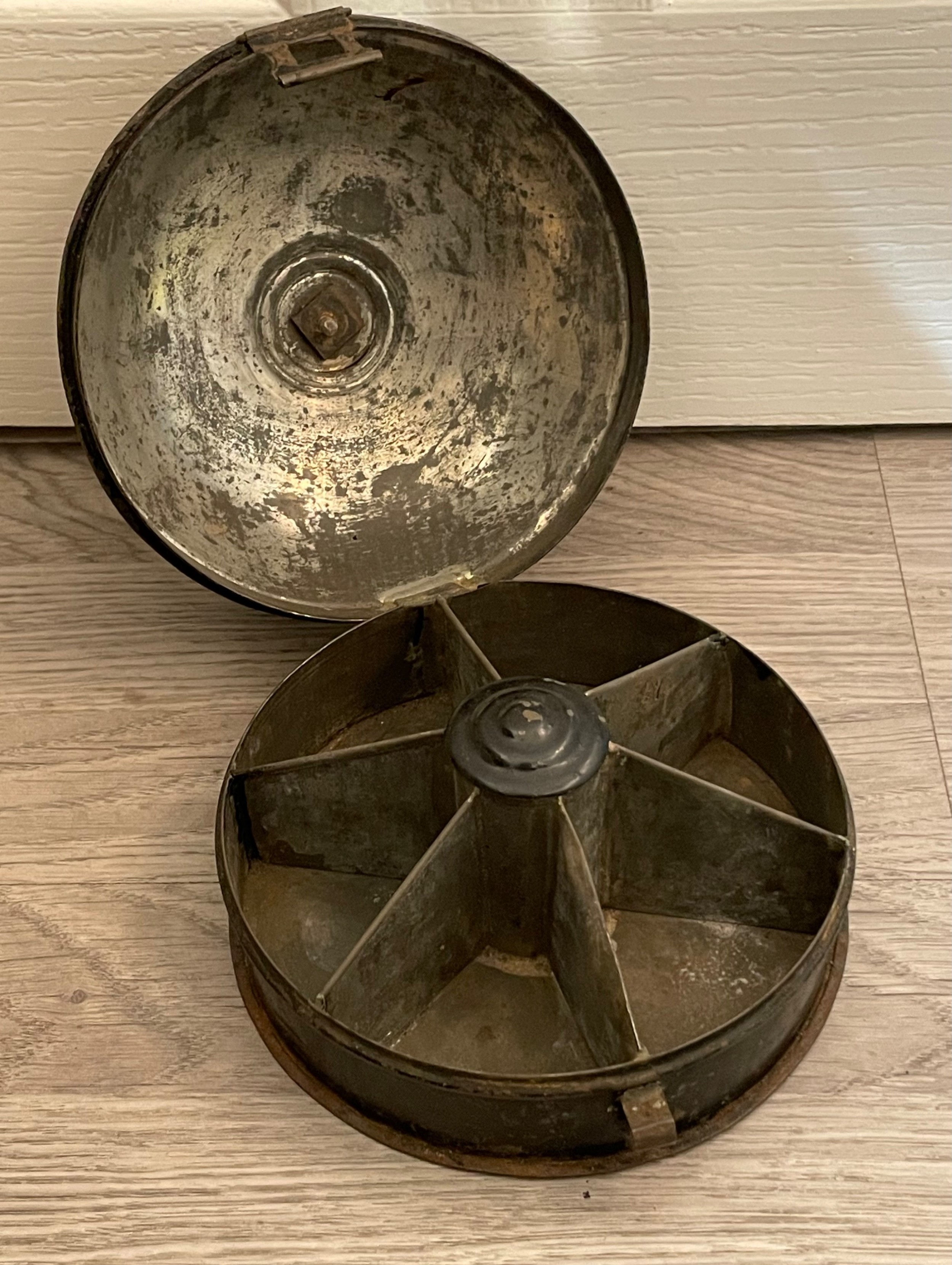 19th Century Toleware Spice Tin