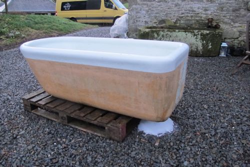 PORCELAIN FIRECLAY BATH TUB - ADDITIONAL PHOTO 4