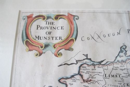 MAP OF MUNSTER IRELAND - ADDITIONAL PHOTO 1