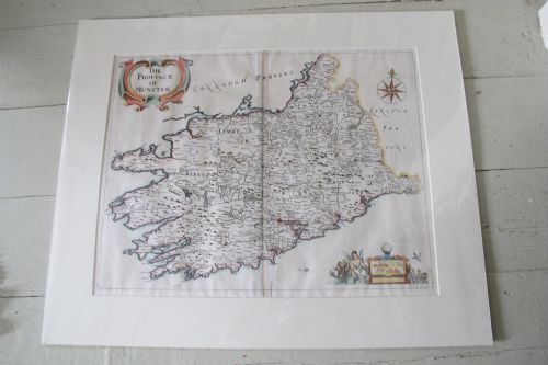 MAP OF MUNSTER IRELAND