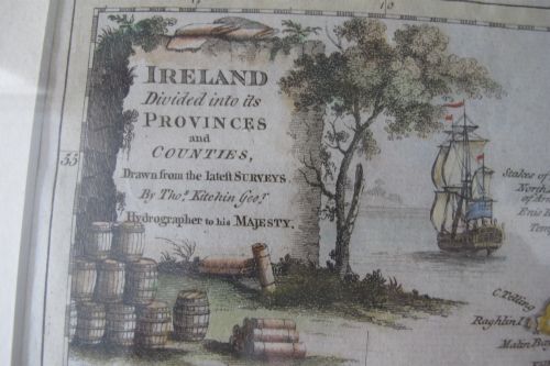 MAP OF IRELAND 1784 - ADDITIONAL PHOTO 1