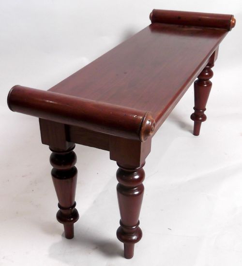 19TH CENT WINDOW SEAT BENCH - ADDITIONAL PHOTO 1