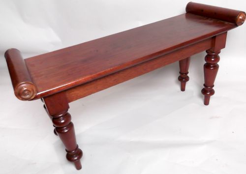 19TH CENT WINDOW SEAT BENCH - ADDITIONAL PHOTO 3