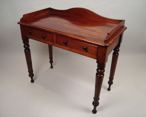 A VICTORIAN WASHSTANDWRITING DESK - ADDITIONAL PHOTO 1