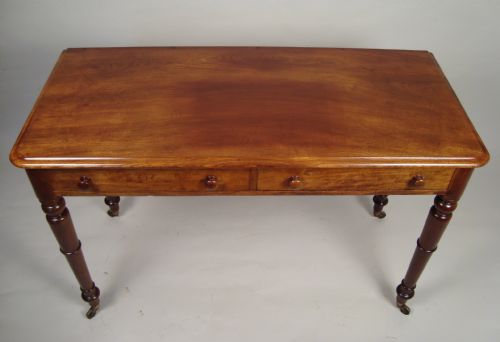 A HANDSOME VICTORIAN WRITING DESK - ADDITIONAL PHOTO 2
