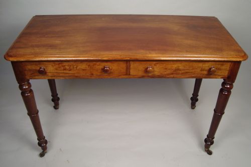A HANDSOME VICTORIAN WRITING DESK - ADDITIONAL PHOTO 9