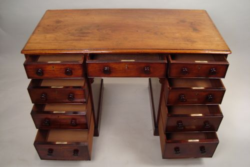 VICTORIAN PEDESTAL WRITING DESK - ADDITIONAL PHOTO 8