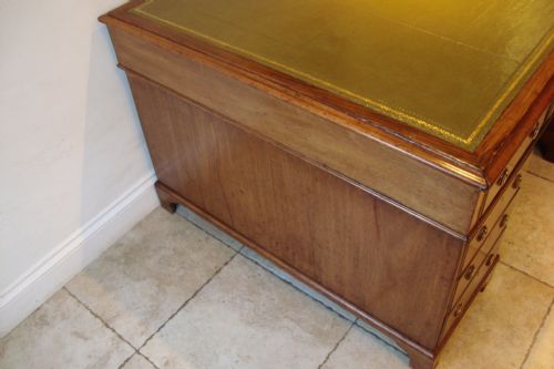EDWARDIAN LARGE PARTNERS DESK - ADDITIONAL PHOTO 5