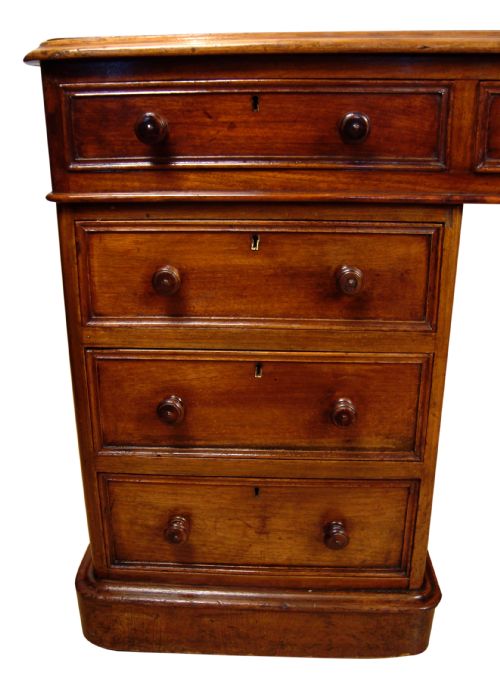 LARGE VICTORIAN DIRECTORS PARTNERS DESK - ADDITIONAL PHOTO 1
