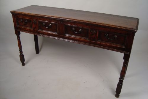 antique 18thc oak dresser - CATEGORY: ANTIQUE SIDEBOARDS - DATED 1700