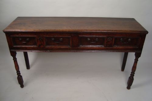 ANTIQUE 18THC OAK DRESSER - ADDITIONAL PHOTO 1