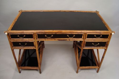 ART DECO BAMBOO DESK - ADDITIONAL PHOTO 1
