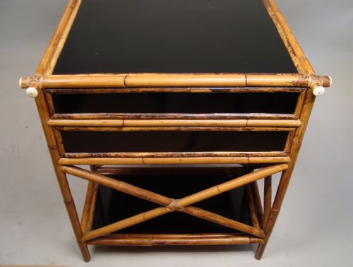 ART DECO BAMBOO DESK - ADDITIONAL PHOTO 5
