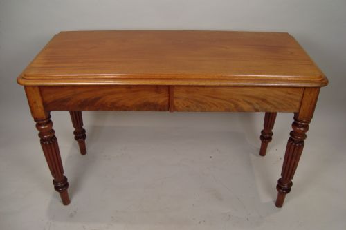ANTIQUE VICTORIAN WRITING DESK SIDE TABLE - ADDITIONAL PHOTO 1
