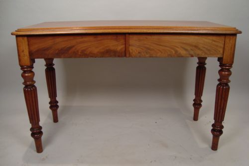ANTIQUE VICTORIAN WRITING DESK SIDE TABLE - ADDITIONAL PHOTO 2