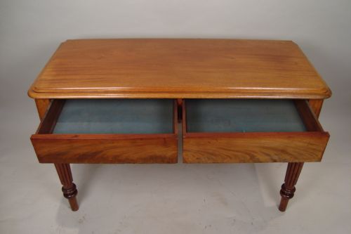 ANTIQUE VICTORIAN WRITING DESK SIDE TABLE - ADDITIONAL PHOTO 3