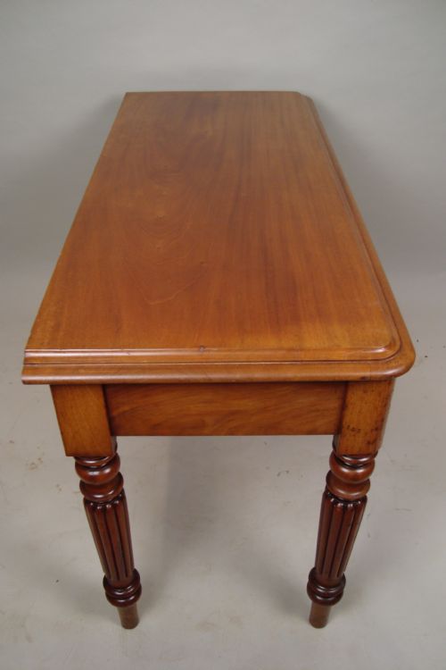 ANTIQUE VICTORIAN WRITING DESK SIDE TABLE - ADDITIONAL PHOTO 5