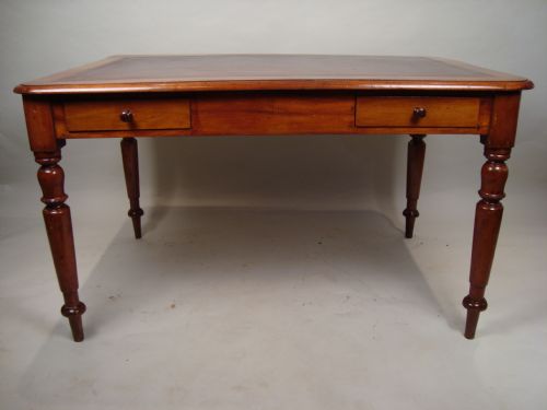 ANTIQUE VICTORIAN WRITING TABLEDESK - ADDITIONAL PHOTO 1