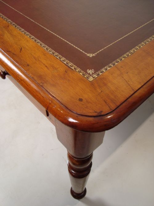 ANTIQUE VICTORIAN WRITING TABLEDESK - ADDITIONAL PHOTO 3